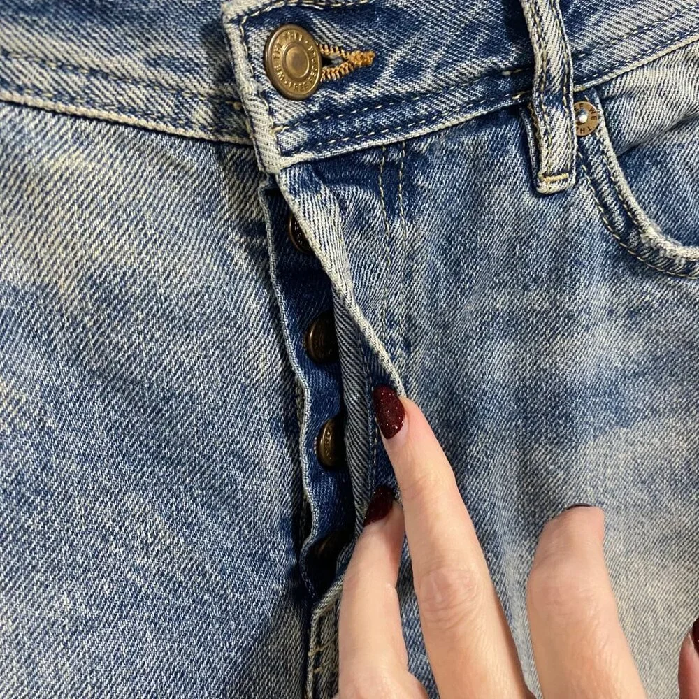Free People We the‎ Free Unknown Legend Slim Jeans in Outlaw Size 29